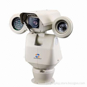 Intelligent PTZ Camera System with Infrared, IR Distance of 200m